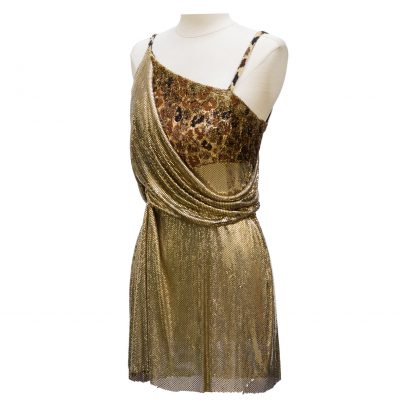 robe-versace-metal-2 | renaissance - vintage fashion paris 