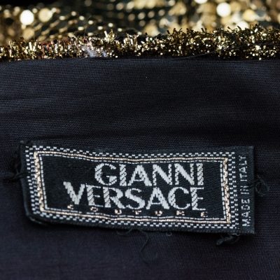 robe-versace-metal-7 | renaissance - vintage fashion paris 