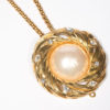 Yves Saint-Laurent - Collier à Pendentif Perle