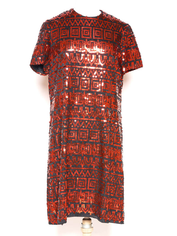 Christian Dior : Robe pailletée