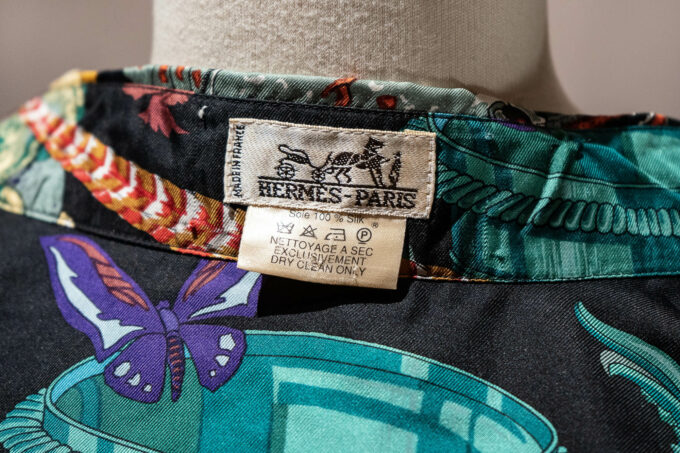 hermès : blouse | renaissance - vintage fashion paris 